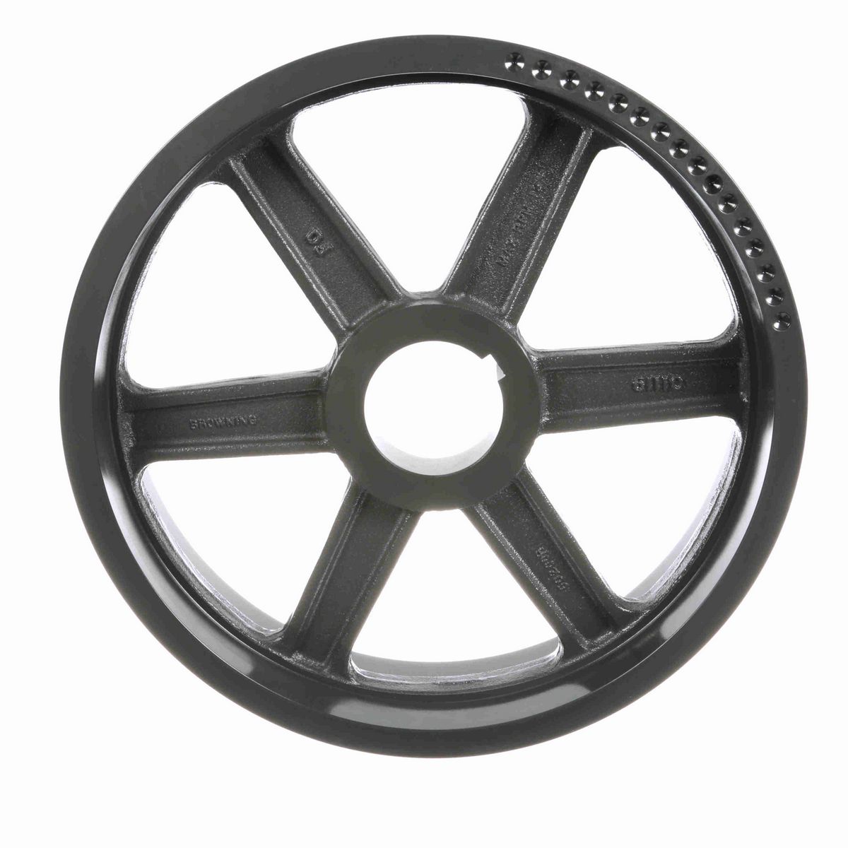 Browning 6 Groove Cast Iron Bushed Bore Multiple Sheave - 6B5V200