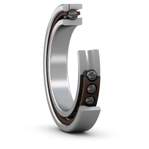 Прецизионный высокоскоростной универсальный однорядный радиально-упорный шарикоподшипник типа E, подходит для прямого масловоздушного смазывания SKF 7022 ACEGA/HCP4AH1