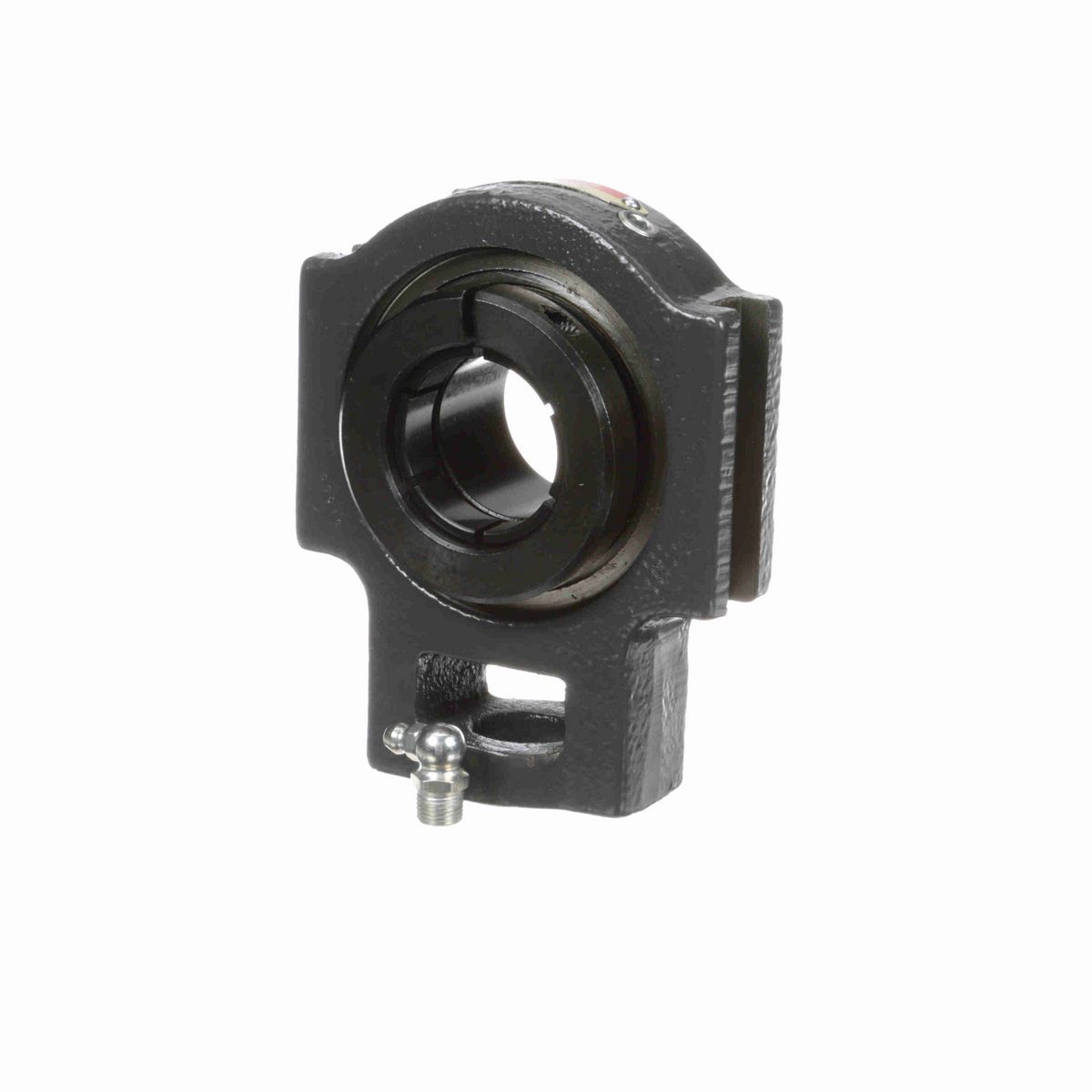 Sealmaster Mounted Cast Iron Wide Slot Take Up Housing & Frame Assembly Ball Bearing - 52100 Bearing Steel, Black Oxided - Concentric Lock - STMH-23T
