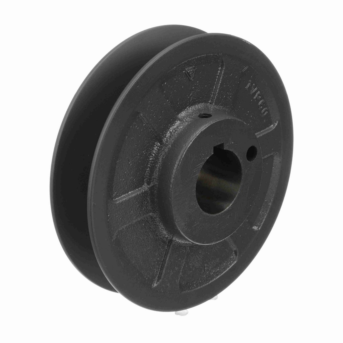 Browning 1 Groove Cast Iron Finish Bore FHP Variable Pitch Sheave - 1VP60X 1 3/8