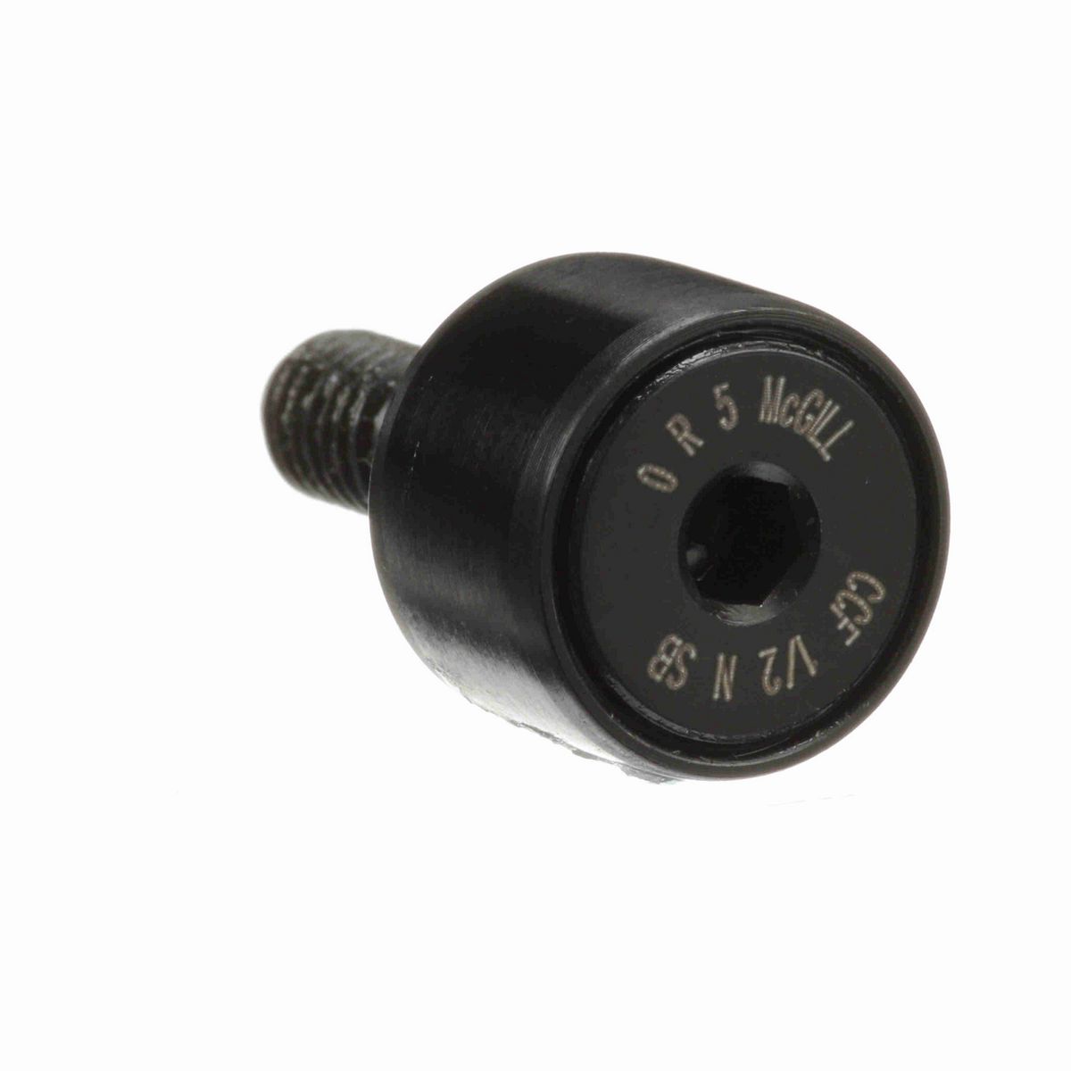 Опорный ролик с цапфой McGill CAMROL CCF 1/2 N SB, бочкообразный, с уплотнением, с шестигранным отверстием, дюймовый
