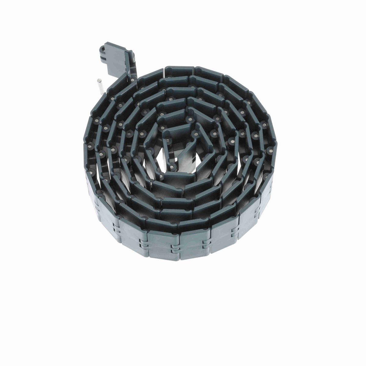 System Plast 831 Straight Running Solid Top, Material: NG evo (Gray Blue), Width: 3.25in, Pitch: 1.5in - NGE831-K325