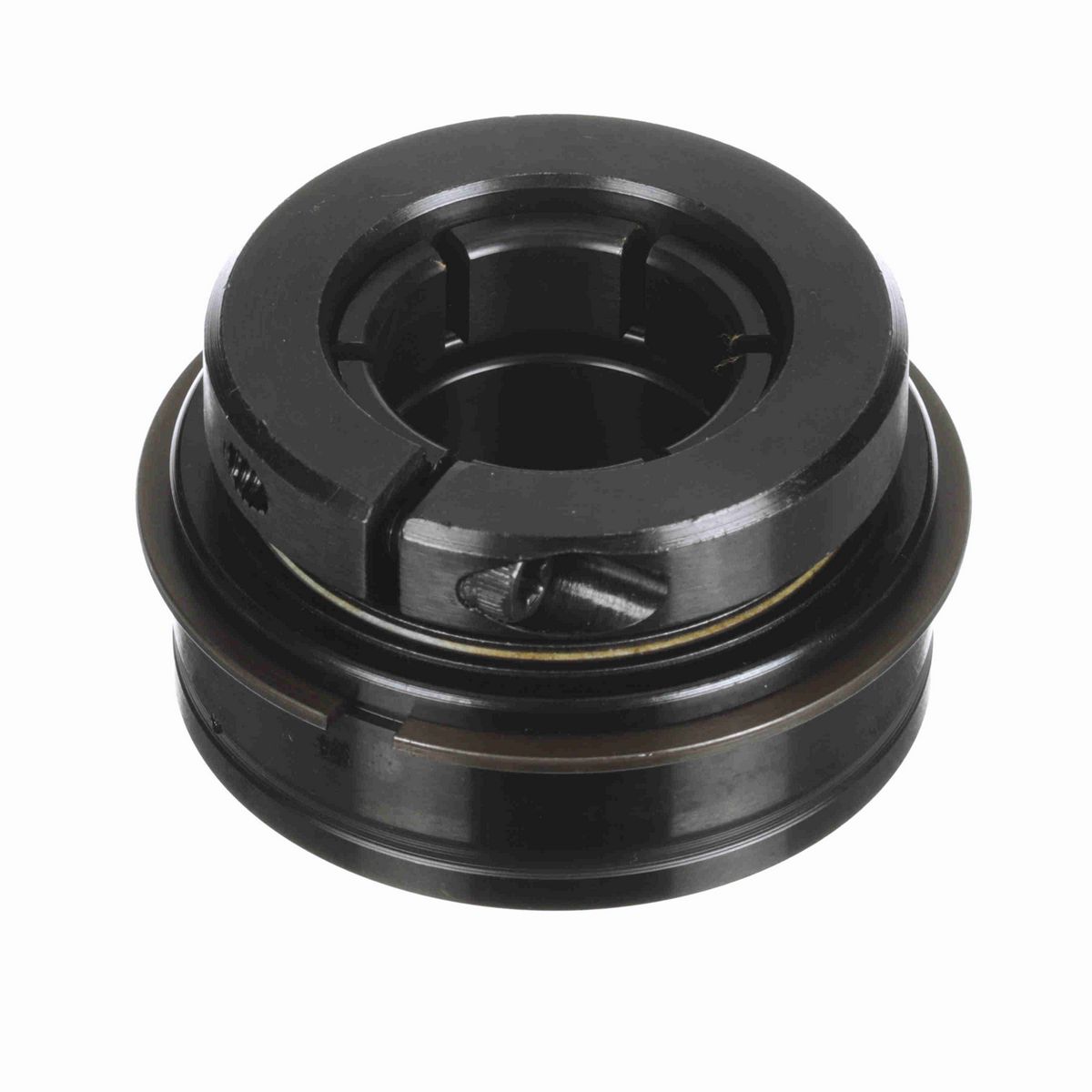 Sealmaster Mounted Insert Only Ball Bearing - 52100 Bearing Steel, Black Oxided - Concentric Lock - ER-18T