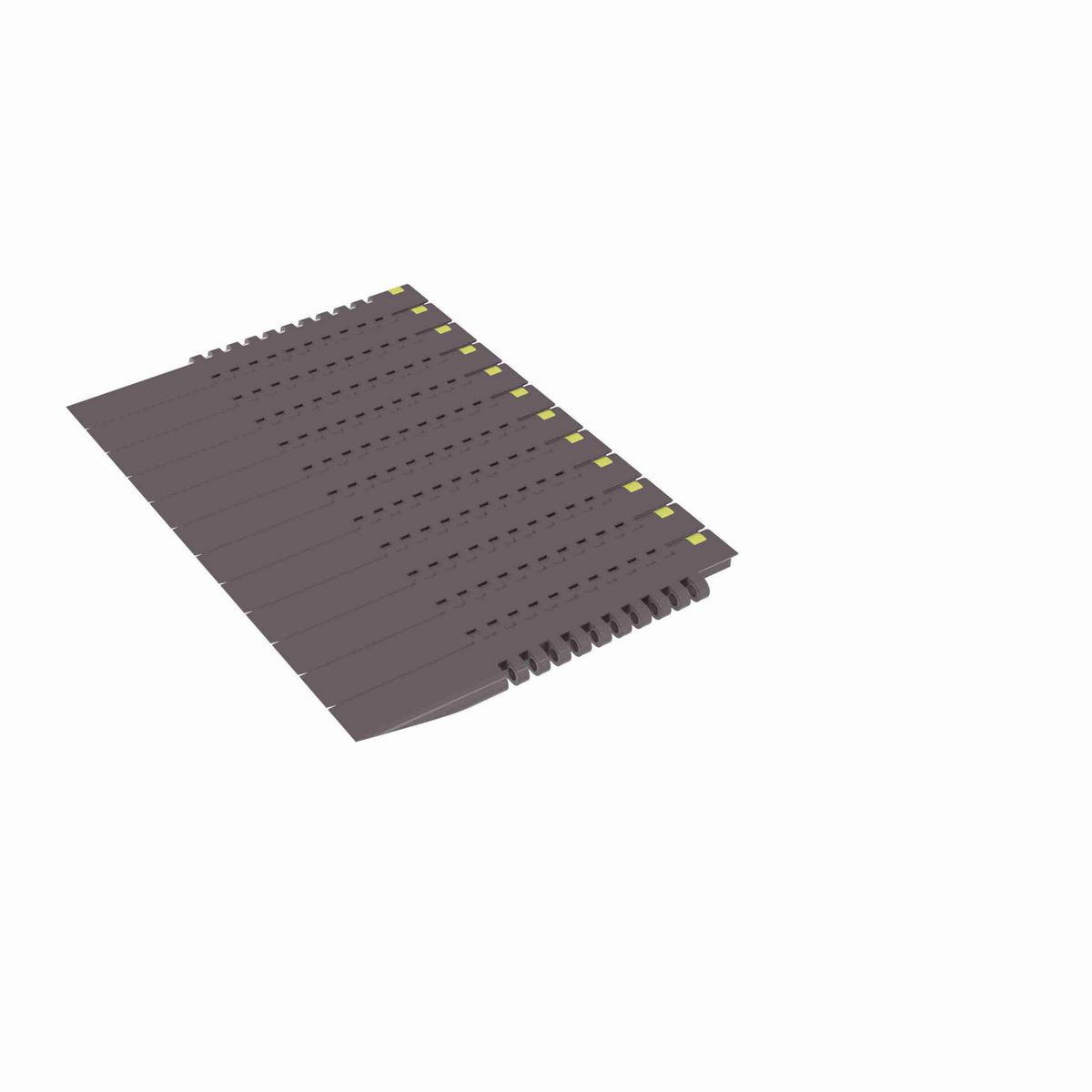 Rexnord 8505DTS Straight Running DTS®, Material: Brown High Performance, Width: 4.5in, Pitch: 0.75in - 81415791