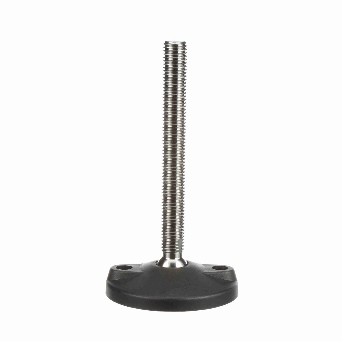 System Plast Articulating Plastic Leveler; Series: VG-511, Base Diameter: 4, Spindle Length: 6.09-in, Thread: 3/4-10 - VG-511-02-S34-L7