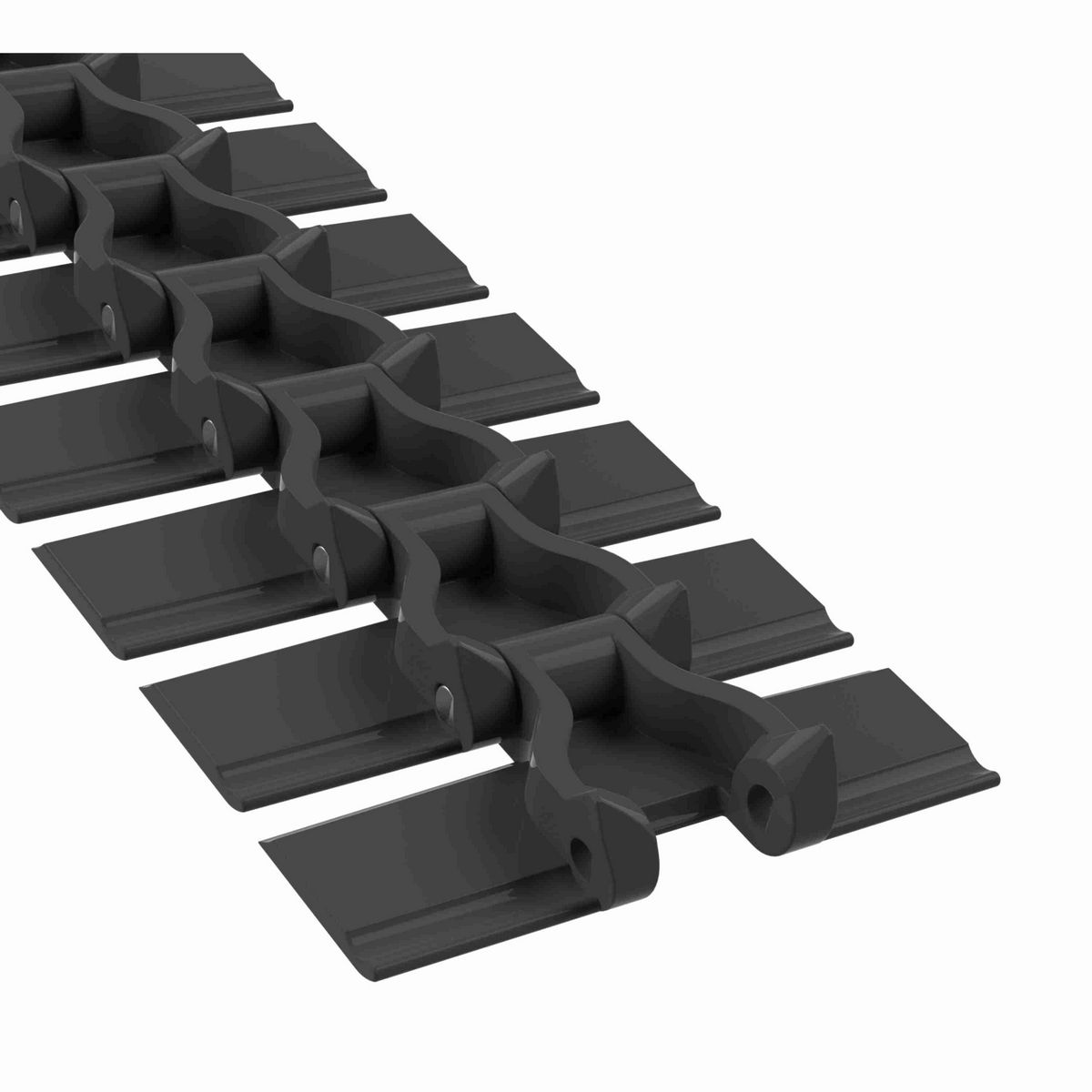 Rexnord 880B Side-flexing , Material: Black Anti-Static, Width: 4.5in, Pitch: 1.5in - 81406411