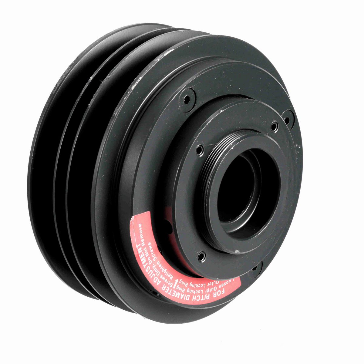 Browning 2 Groove Cast Iron Finished Bore Multiple Variable Pitch Sheave - 2MVP45B59X 1 3/8