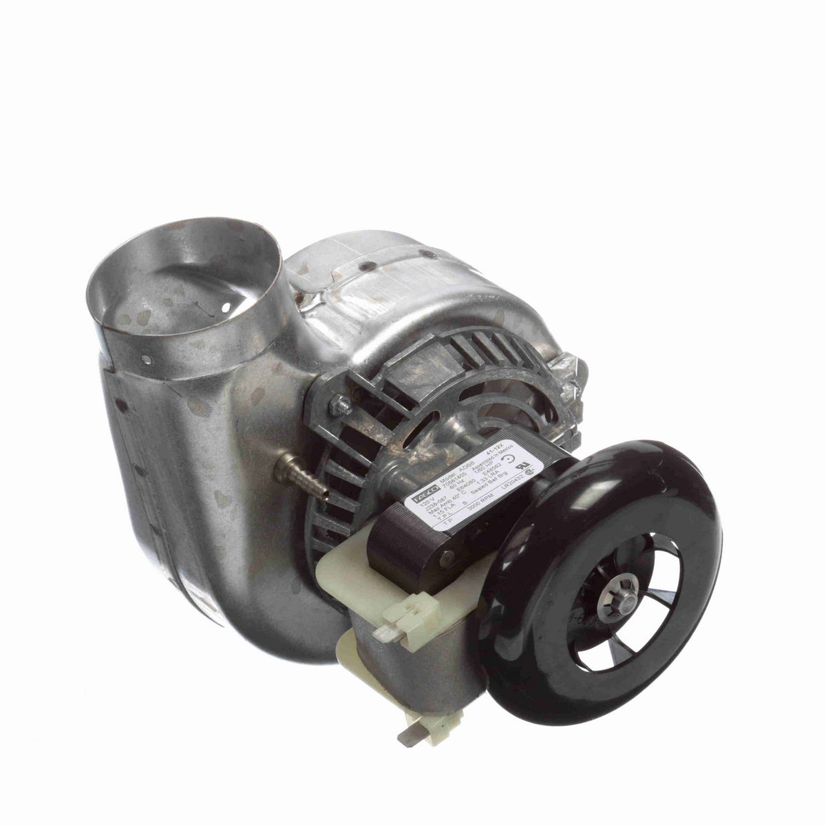 FASCO Round Outlet Shaded Pole OEM Replacement Draft Inducer Blower, 120 Volts, Flange: No - A068