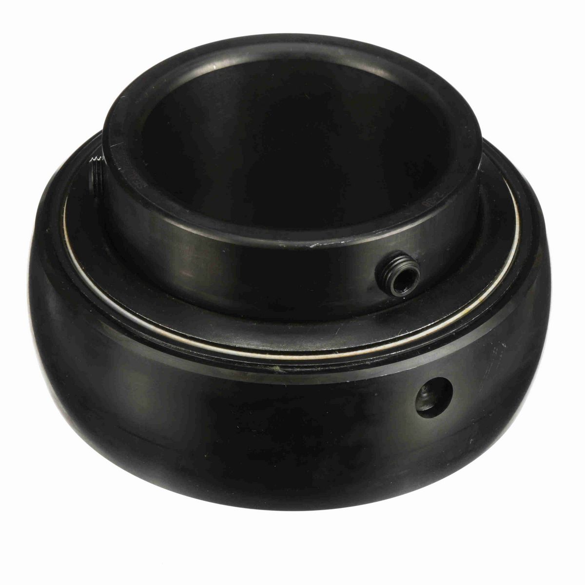 Sealmaster Mounted Insert Only Ball Bearing - 52100 Bearing Steel, Black Oxided - Setscrew Lock - 2-38