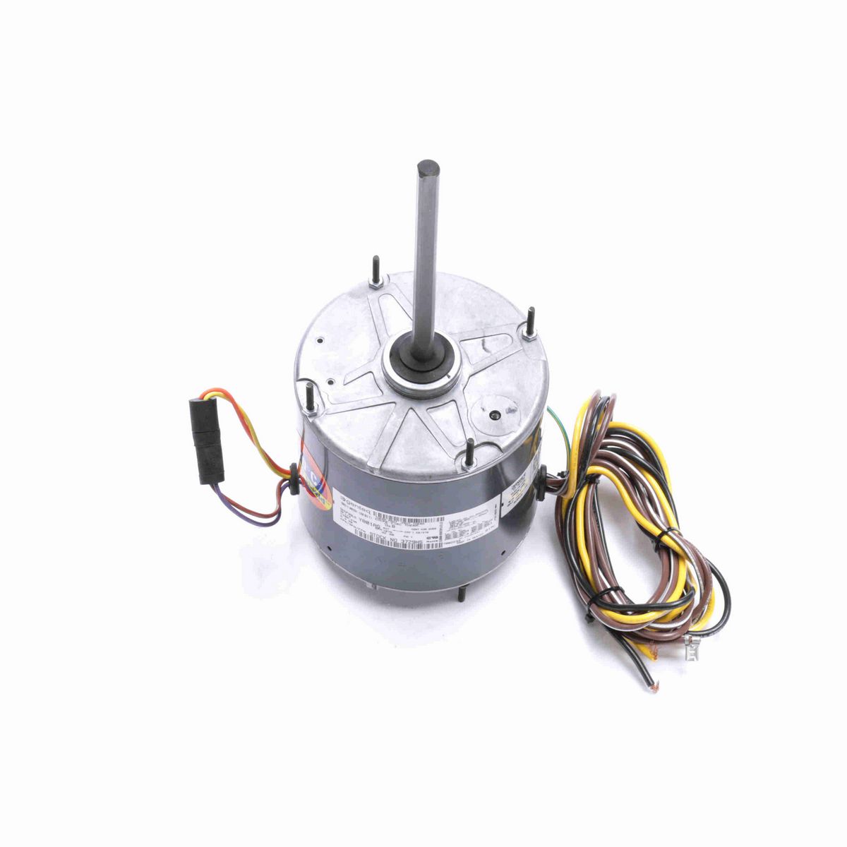 Genteq HEAT SHIELD® Condenser Fan Motor, 1/3 HP, 1 Ph, 60 Hz, 208-230 V, 1075 RPM, 1 Speed, 48 Frame, CLOSEDAO - 3729HS
