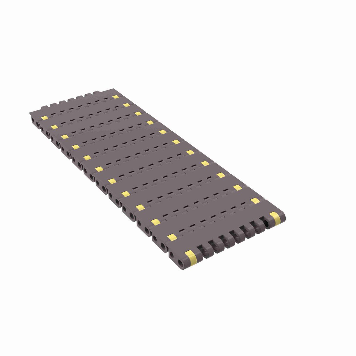 Rexnord 8505 Straight Running Solid Top, Material: Brown High Performance, Width: 3.25in, Pitch: 0.75in - 81418511