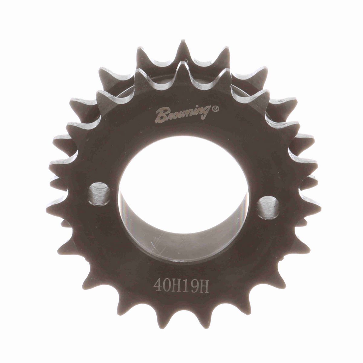 Browning Steel Bushed Bore Roller Chain Sprocket - DS40H19