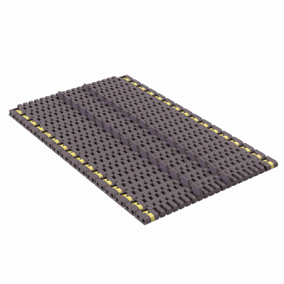 Rexnord 8505 Straight Running Solid Top, Material: Brown High Performance, Width: 7.5in, Pitch: 0.75in - 81418211