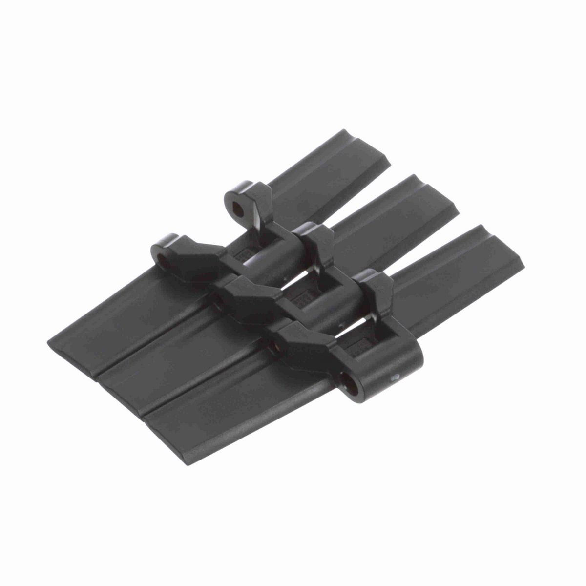 System Plast 882TAB Side-flexing Solid Top, Material: NG evo (Gray Blue), Width: 7.5in, Pitch: 1.5in - NGE882TAB-K750