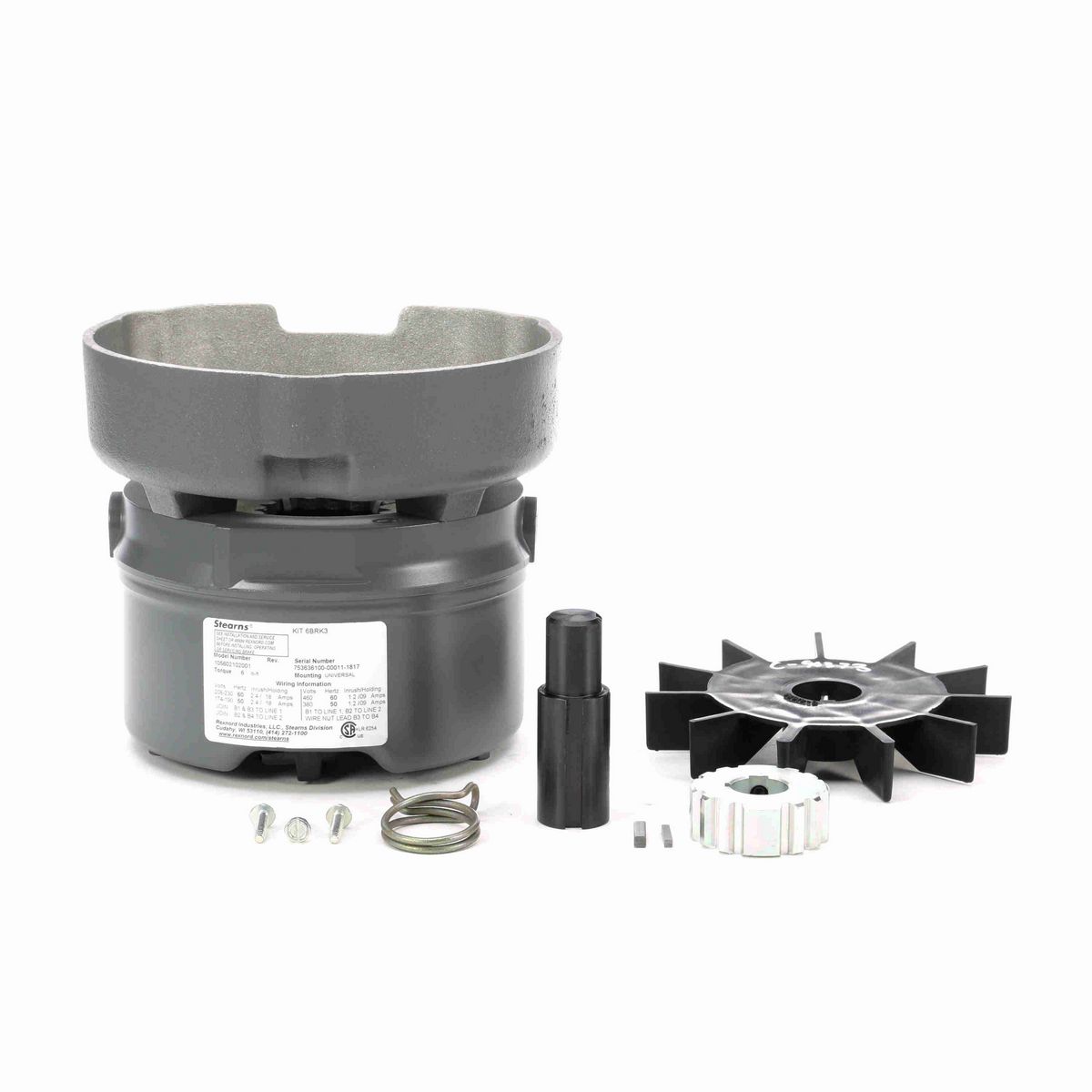 LEESON BRAKE KIT,6 FT/LB,"629" MTRS ONLY,3 PH - A302