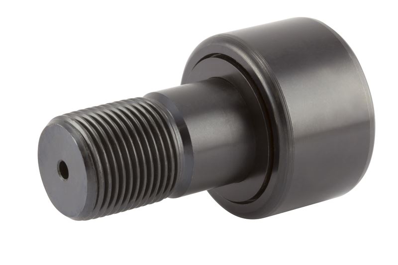 Игольчатый опорный ролик с цапфой RBC CH60L, бочкообразный, повышенной грузоподъемности, с уплотнением, со шлицем под отвёртку