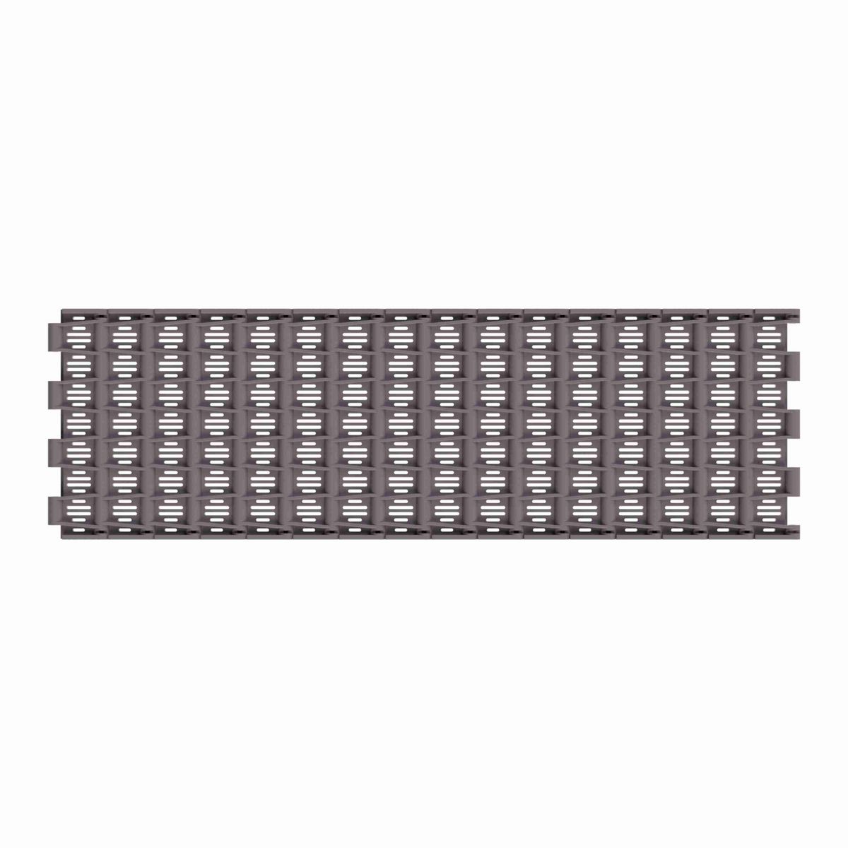 Rexnord 5706 Straight Running Flush Grid, Material: Brown High Performance, Width: 7.5in, Pitch: 1.5in - 81416774
