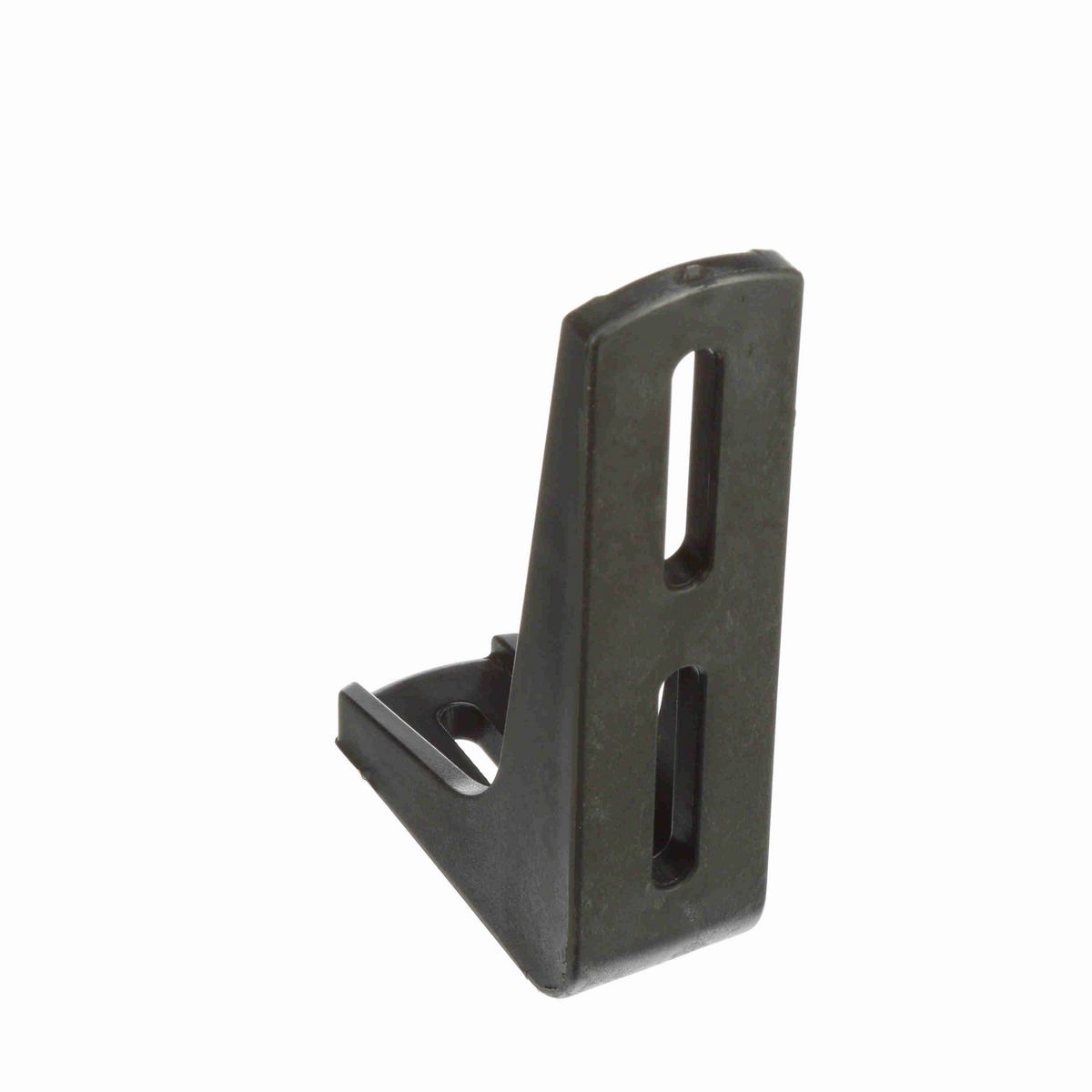 System Plast Molded Plastic "L" Bracket- Black- Medium - VG-245-J-BK