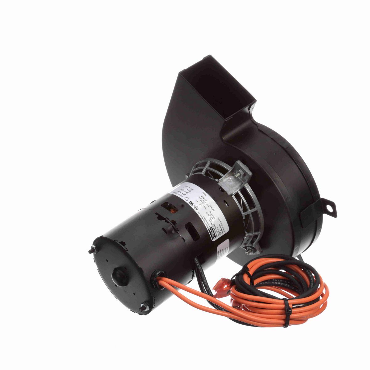 FASCO Rectangular Outlet Shaded Pole OEM Replacement Draft Inducer Blower, 208-230 Volts, Flange: No - A221