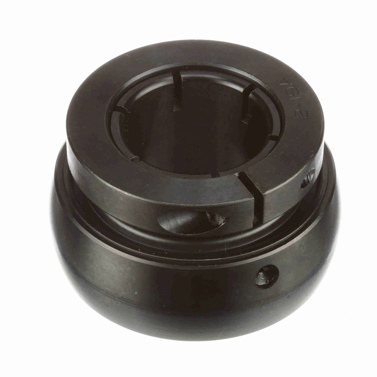 Sealmaster Mounted Insert Only Ball Bearing - 52100 Bearing Steel, Black Oxided - Concentric Lock - 2-18TC