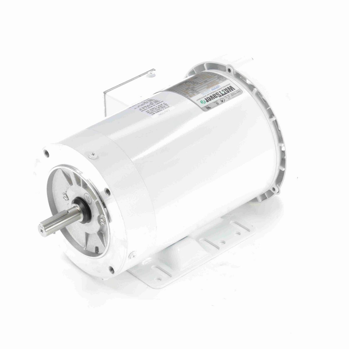 LEESON White Duck™ General Purpose Motor, 2 HP, 3 Ph, 60 Hz, 230/460 V, 3600 RPM, 56HC Frame, TEFC - 119482.00