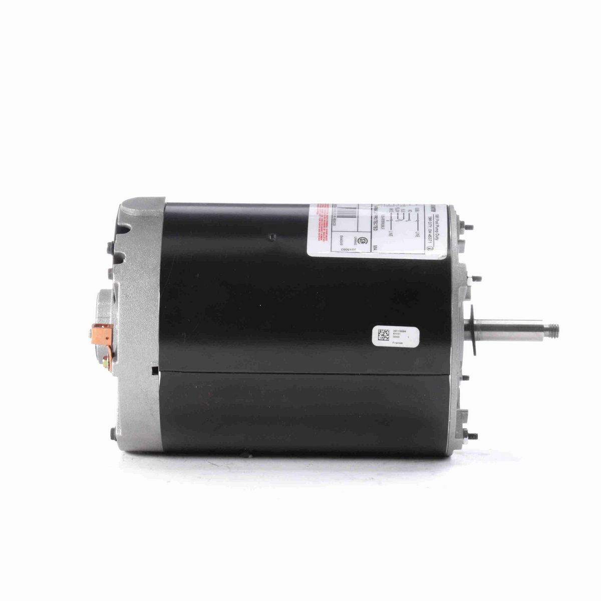 Century Pool Pump Motor, 1.0 HP, 1 Ph, 60 Hz, 115 V, 3600 RPM, V48Y Frame, DP - BV91