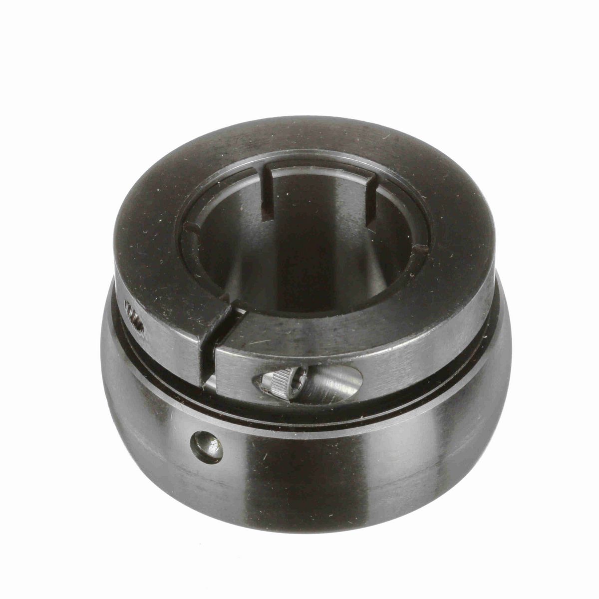 Sealmaster Mounted Insert Only Ball Bearing - 52100 Bearing Steel, Black Oxided - Concentric Lock - 2-17TC