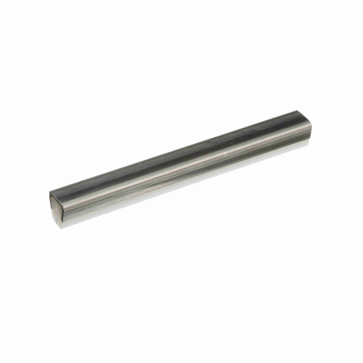 System Plast Modified Flat Guide Rail: 0.67"W X 0.67"H X 240"L White UHMW-PE - VG-SSM-20