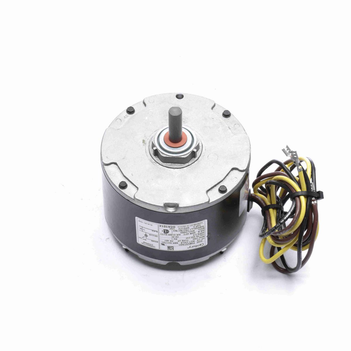 Century OEM Replacement Motor, 1/6 HP, 1 Ph, 60 Hz, 208-230 V, 1500 RPM, 1 Speed, 48 Frame, TEAO - OCA1014