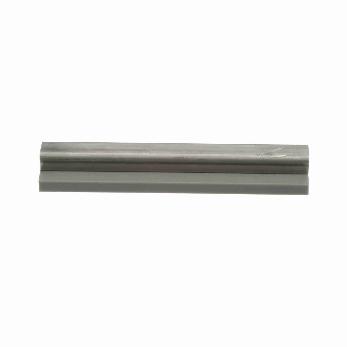 System Plast Ell Tee Guide Rail: 1.25"W X 1.21"H X 120"L Grey Nolu-S - VG-SSLT-1.0X.38-NS-10