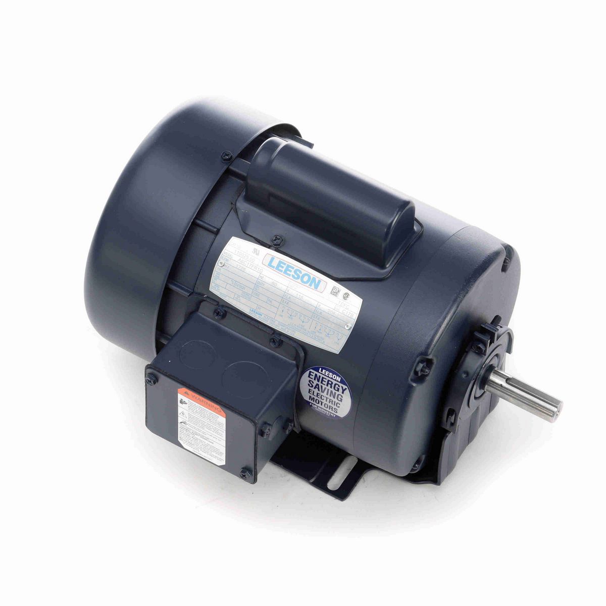 LEESON General Purpose Motor, 0.50 HP, 1 Ph, 60 Hz, 115/230 V, 1800 RPM, 56 Frame, TEFC - 110025.00