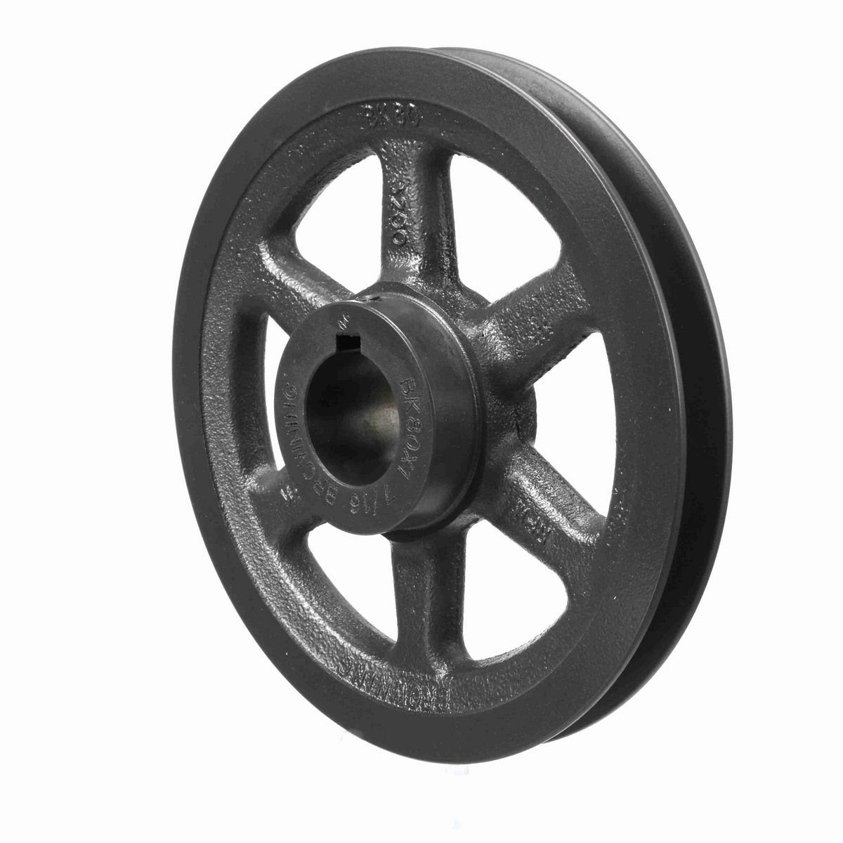 Browning 1 Groove Cast Iron FHP - Finished Bore Sheave - BK80X 1 7/16