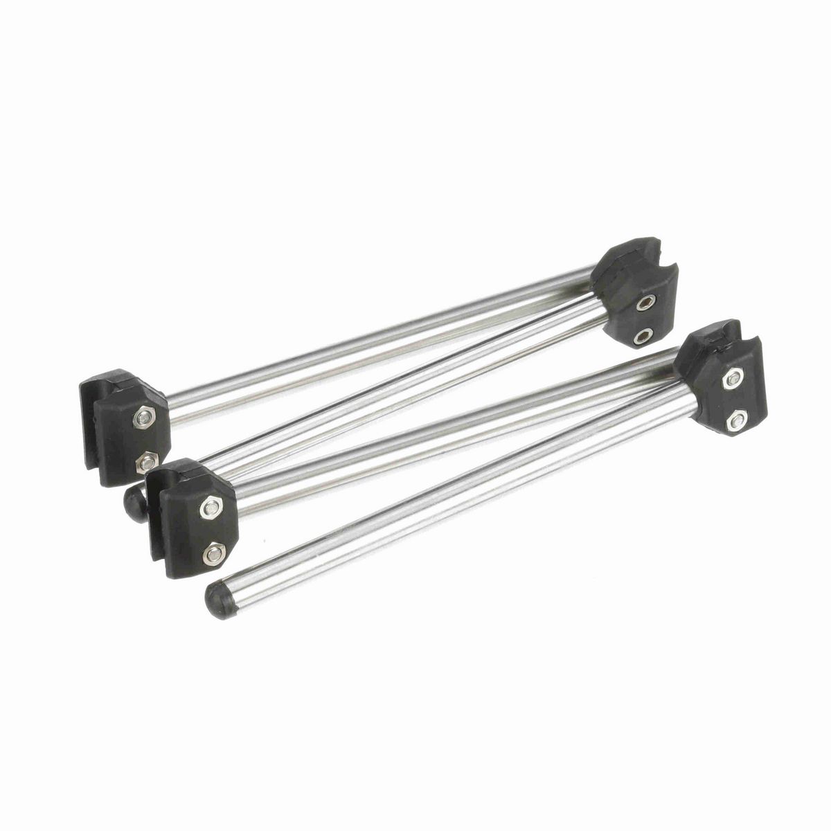 System Plast Polyamide Rail Clamp and Stainless Steel Rod, Combonation, 7" - VG-032-12-70