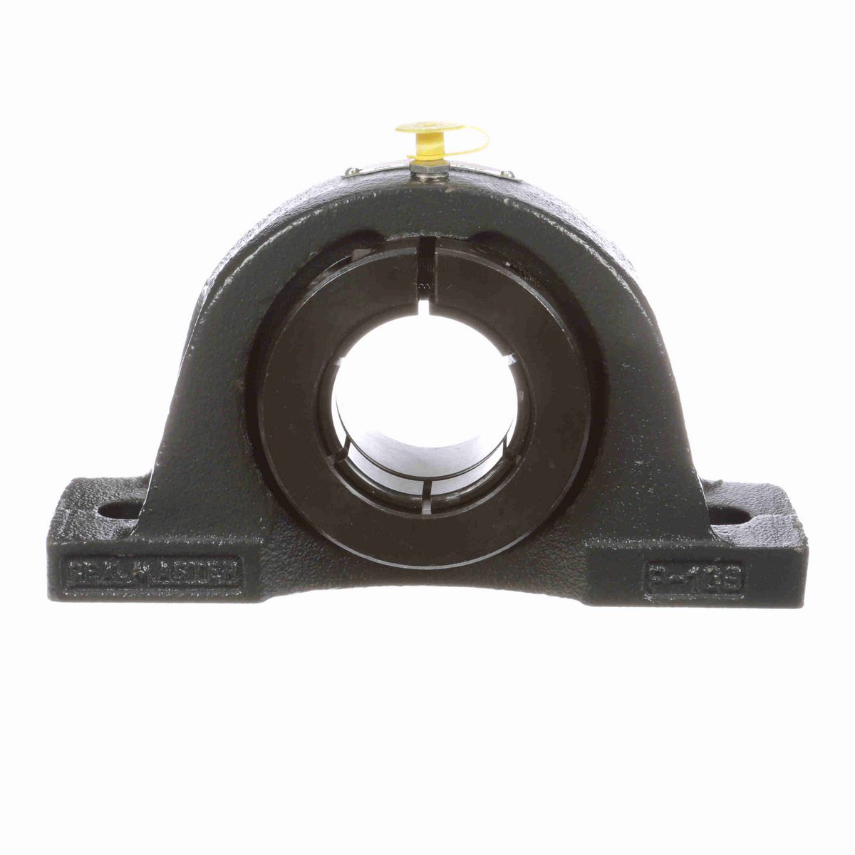 Sealmaster Mounted Cast Iron Two Bolt Low Base Pillow Block Ball Bearing - 52100 Bearing Steel, Black Oxided - Concentric Lock - NPL-31TC