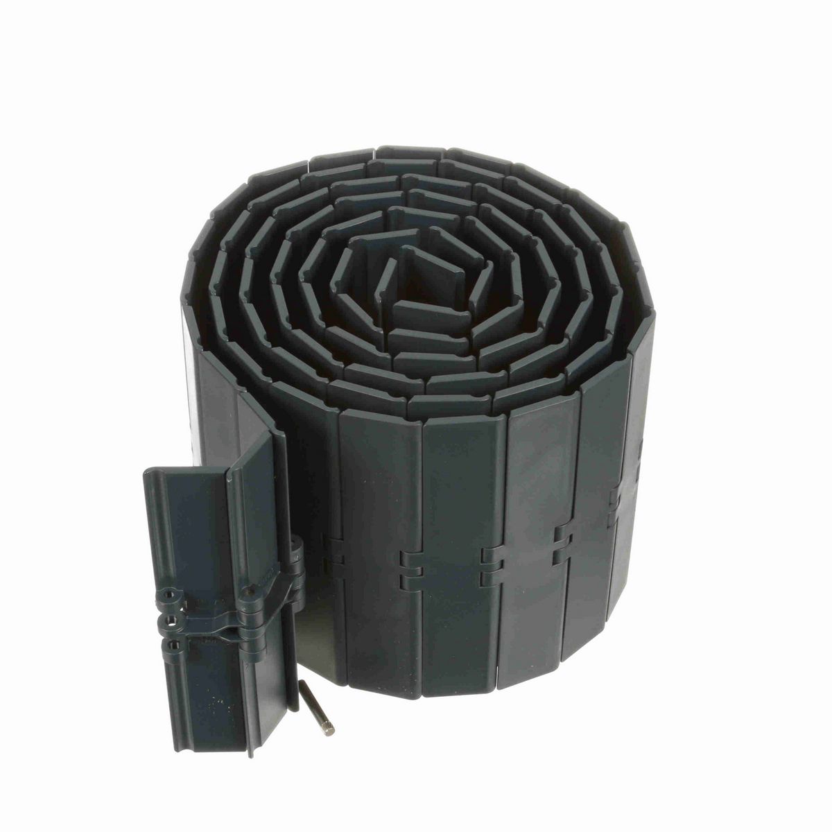 System Plast 831 Straight Running Solid Top, Material: NG evo (Gray Blue), Width: 7.5in, Pitch: 1.5in - NGE831-K750