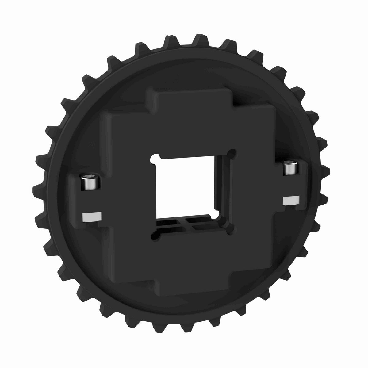 Rexnord 7700 Series Split Molded Nylon Sprocket with 31 Teeth and a 2-1/2in Square Bore - 614-414-2