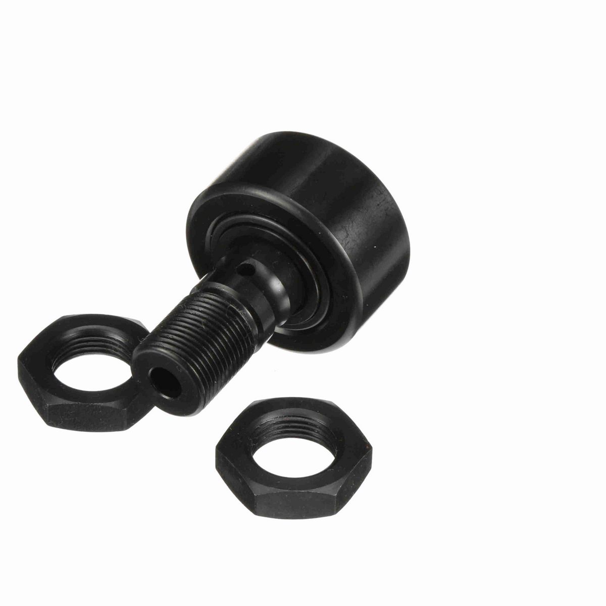 Опорный ролик с цапфой McGill CAMROL MCFD 47, бочкообразный, повышенной грузоподъемности, со щитком, со шлицем под отвёртку, метрический