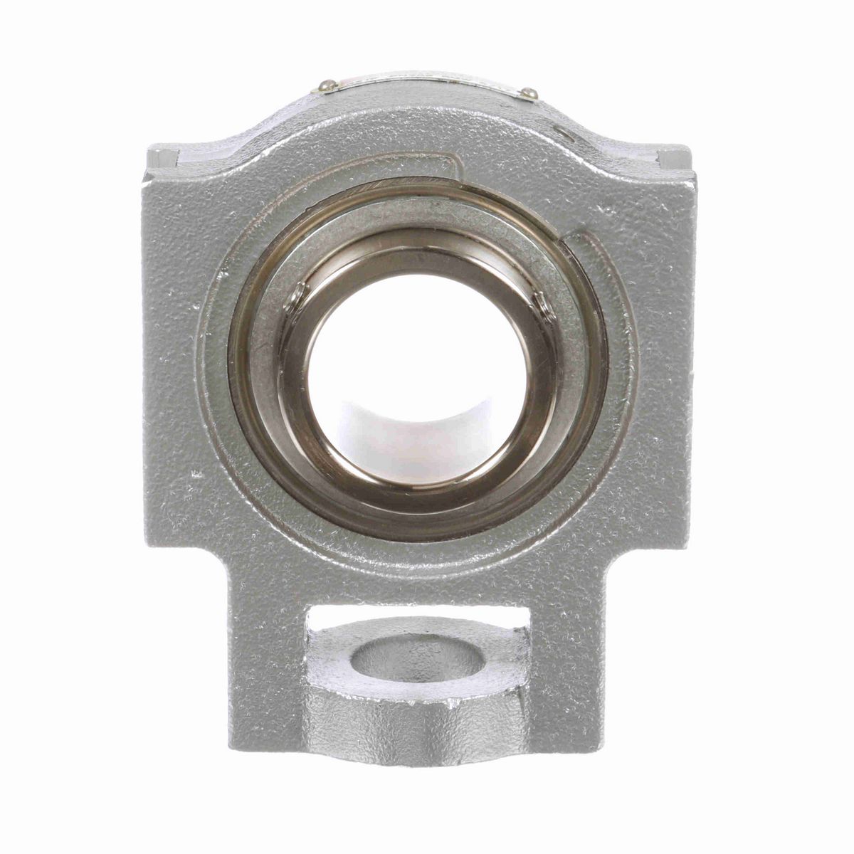 Sealmaster Mounted Flouropolymer Coated Cast Iron Wide Slot Take Up Ball Bearing - 52100 Bearing Steel, Phosphorus Nickel Coated - Setscrew Lock - Corrosion Resistant - Reduced Maintenance - Lubed for Life - CRSTF-PN209 RMW