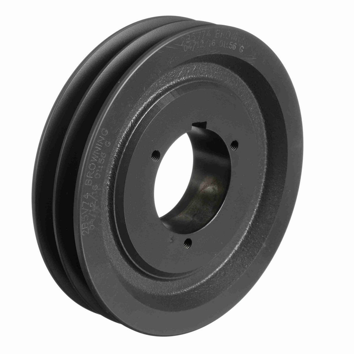 Browning 2 Groove Cast Iron Bushed Bore Multiple Sheave - 2B5V86
