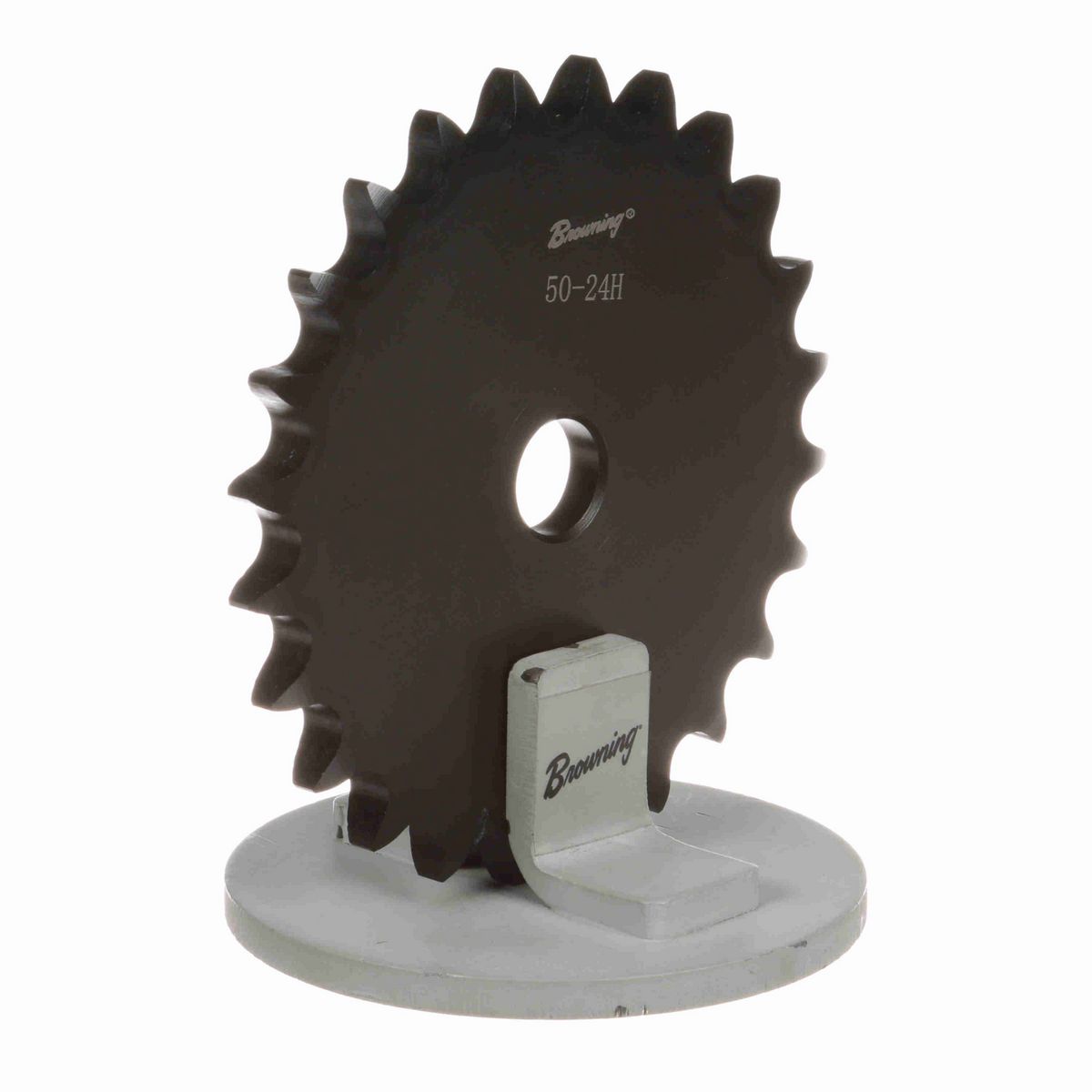 Browning Steel Minimum Plain Bore Roller Chain Sprocket - 50A24
