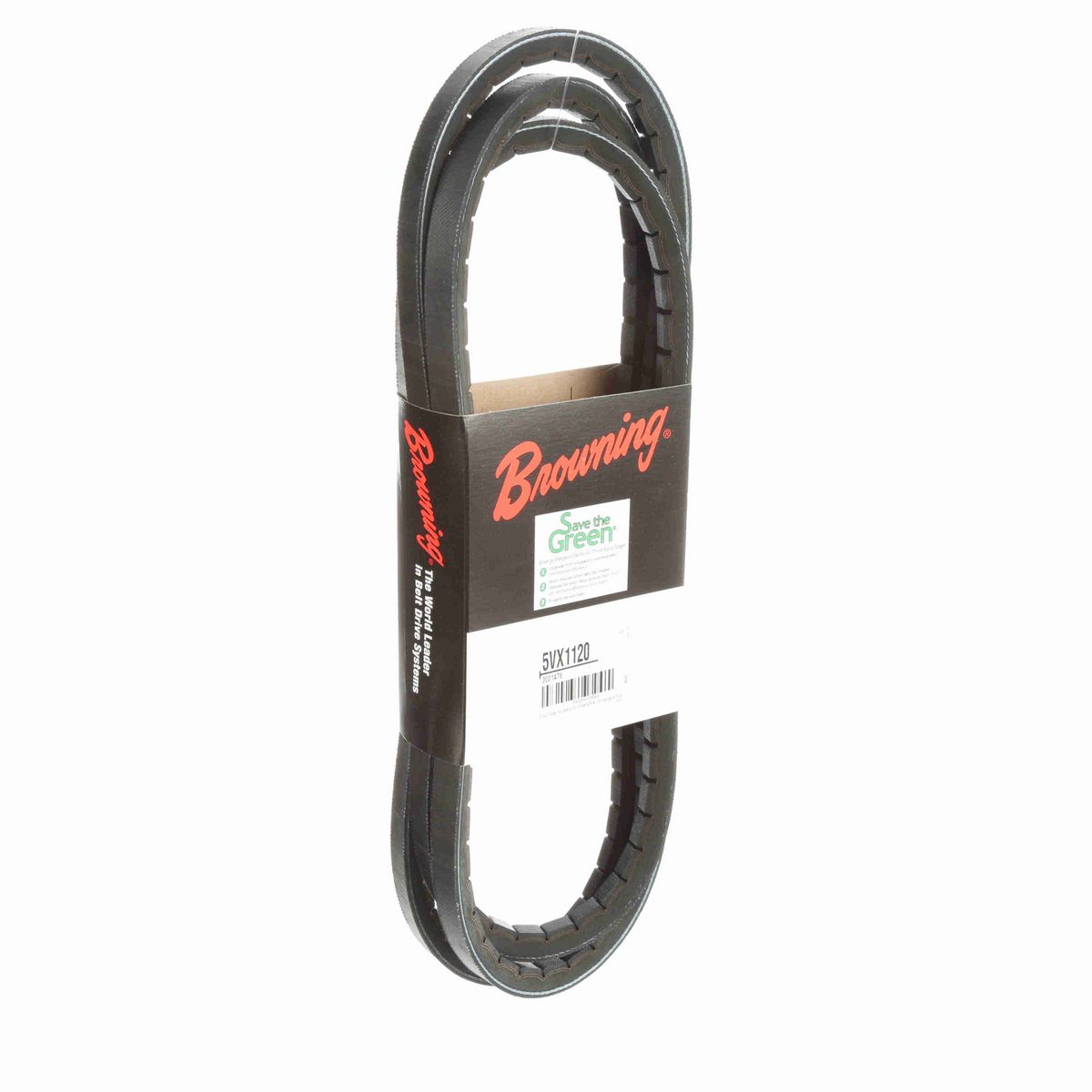 Browning EPDM Notched Belt 98% Efficient - 5VX1120