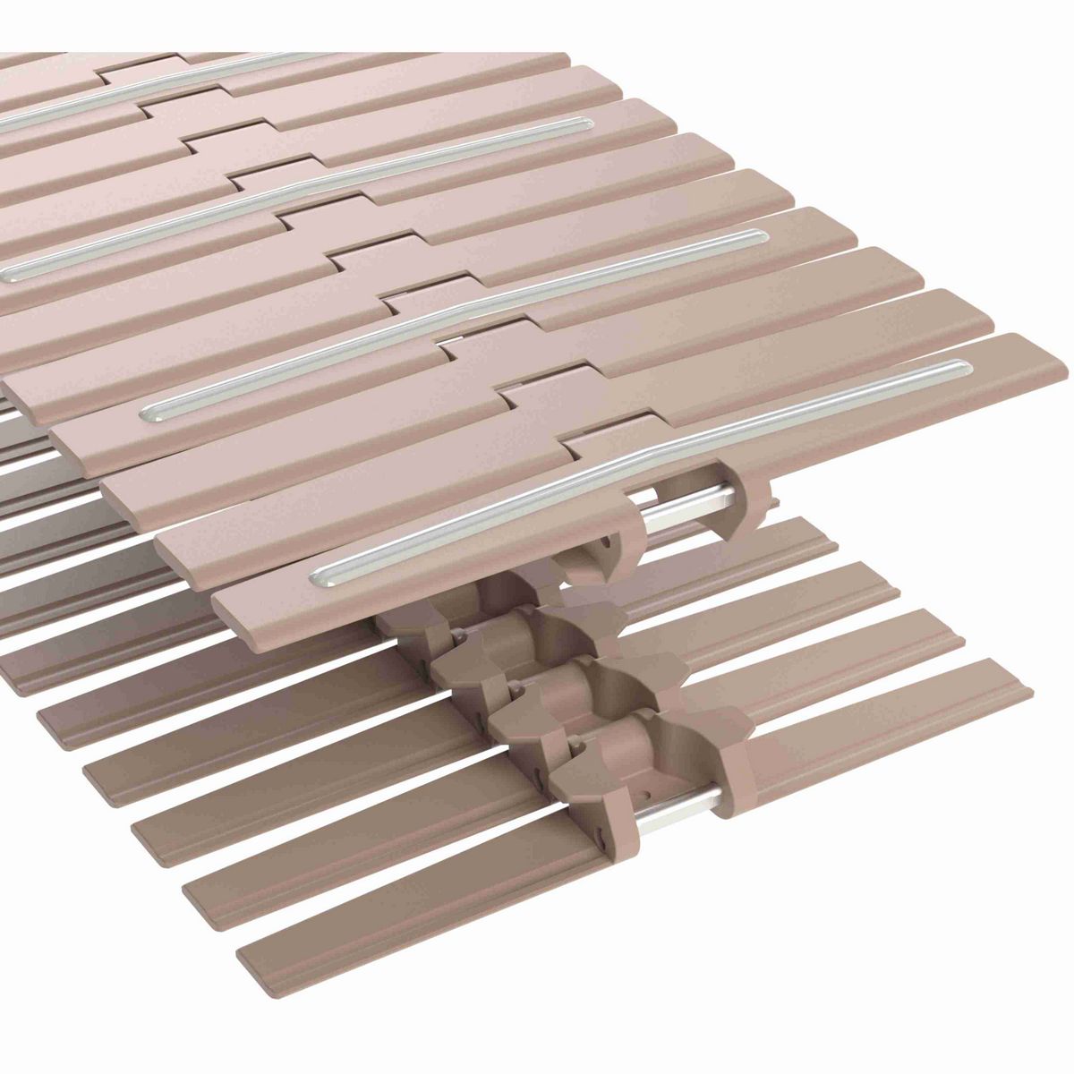 Rexnord 882TAB SuperGrip™ Side-flexing SuperGrip™, Material: Tan Low Friction, Width: 12in, Pitch: 1.5in - 81435476