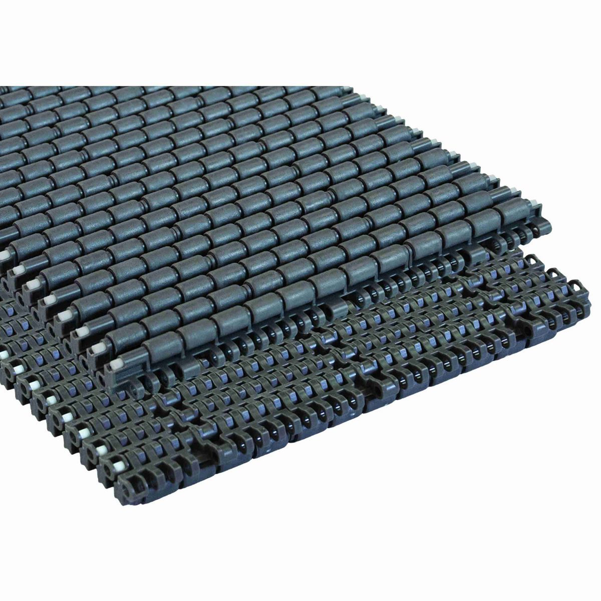 Rexnord 1553 Straight Running Low Backline Pressure, Material: Brown High Performance, Width: 595mm, Pitch: 15mm - 10713361