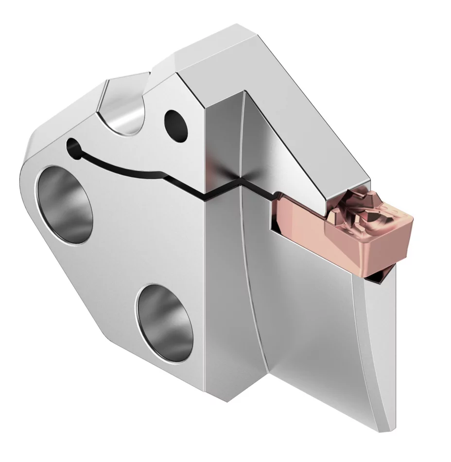 Grooving, and Cut-Off - External Sweep B Kennametal Beyond Evolution - Modular Blade - Face Grooving - External - Through Coolant [6117070]