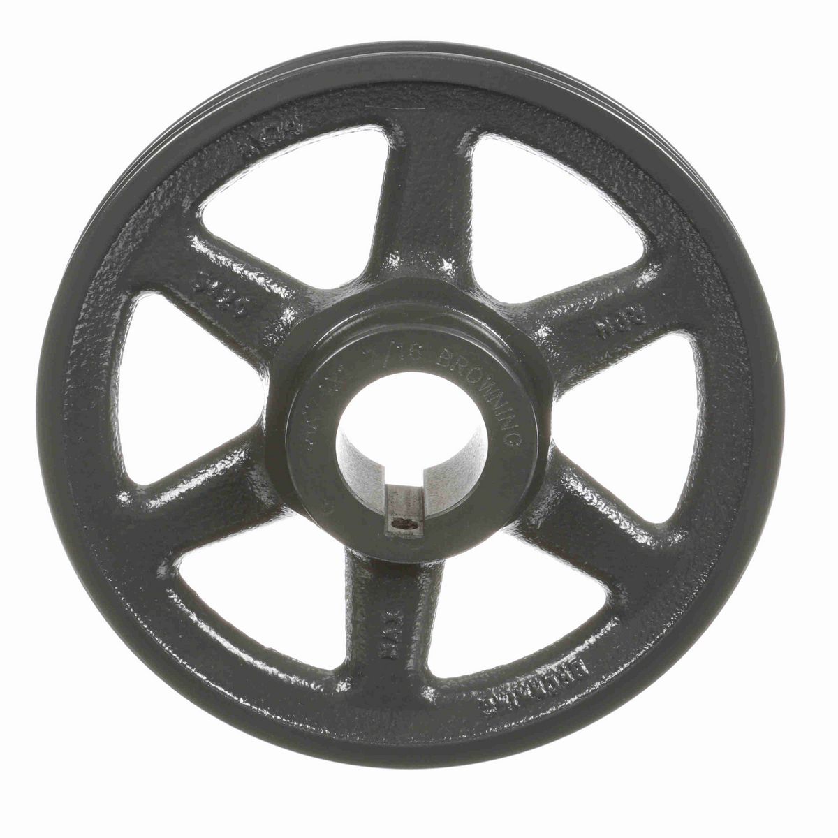 Browning 1 Groove Cast Iron FHP - Finished Bore Sheave - AK74X 1 7/16