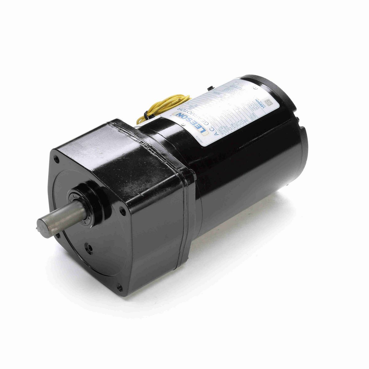 LEESON Parallel Shaft Gearmotor, 0.08 HP, 1 Ph, 60 Hz, 110 V, 14 RPM, L42Y Frame, TENV - 096002.00