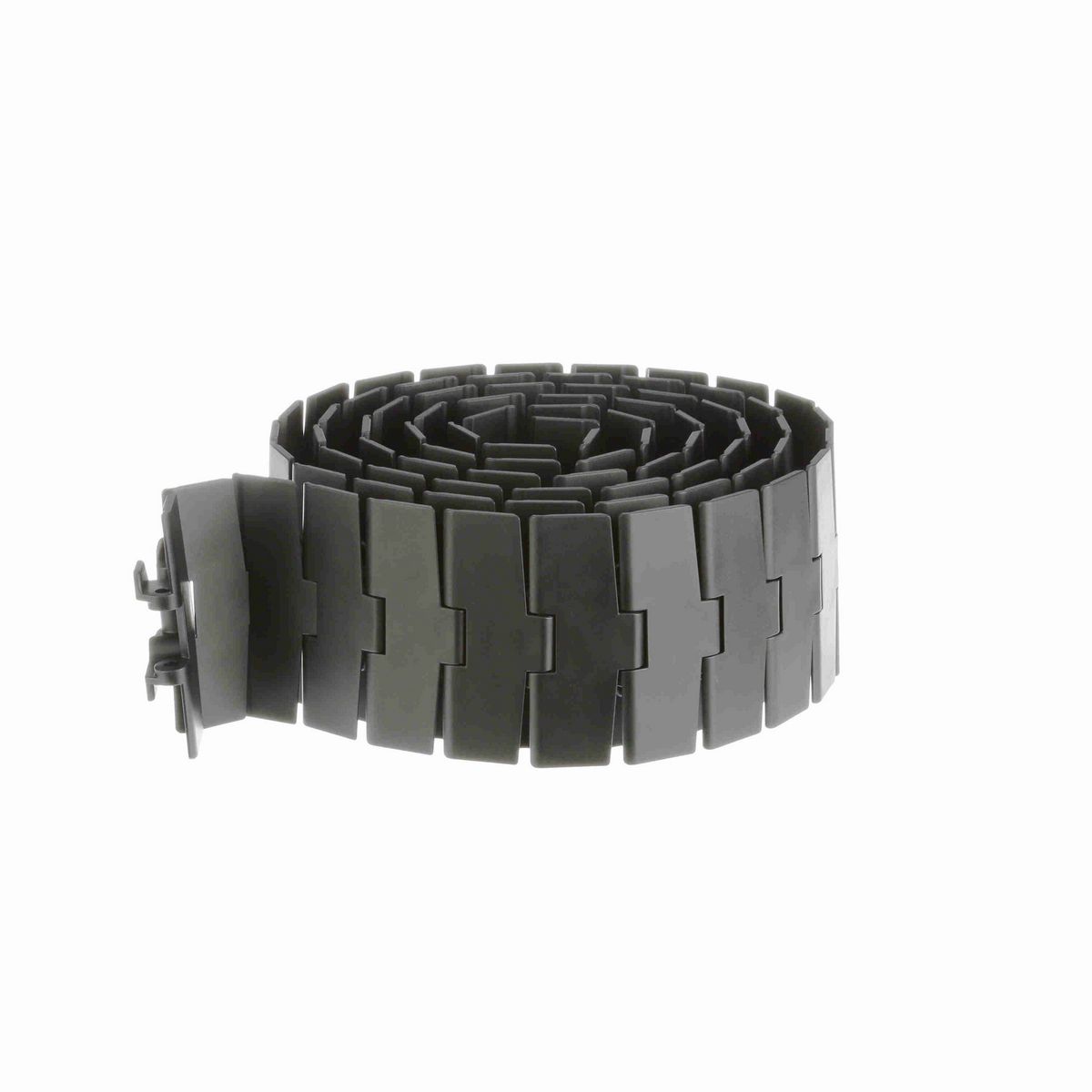 System Plast 880TAB Side-flexing , Material: Black Anti-Static, Width: 4.5in, Pitch: 1.5in - AS880TAB-K450