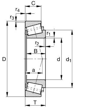 Конические роликовые подшипники HGF 2474/2420