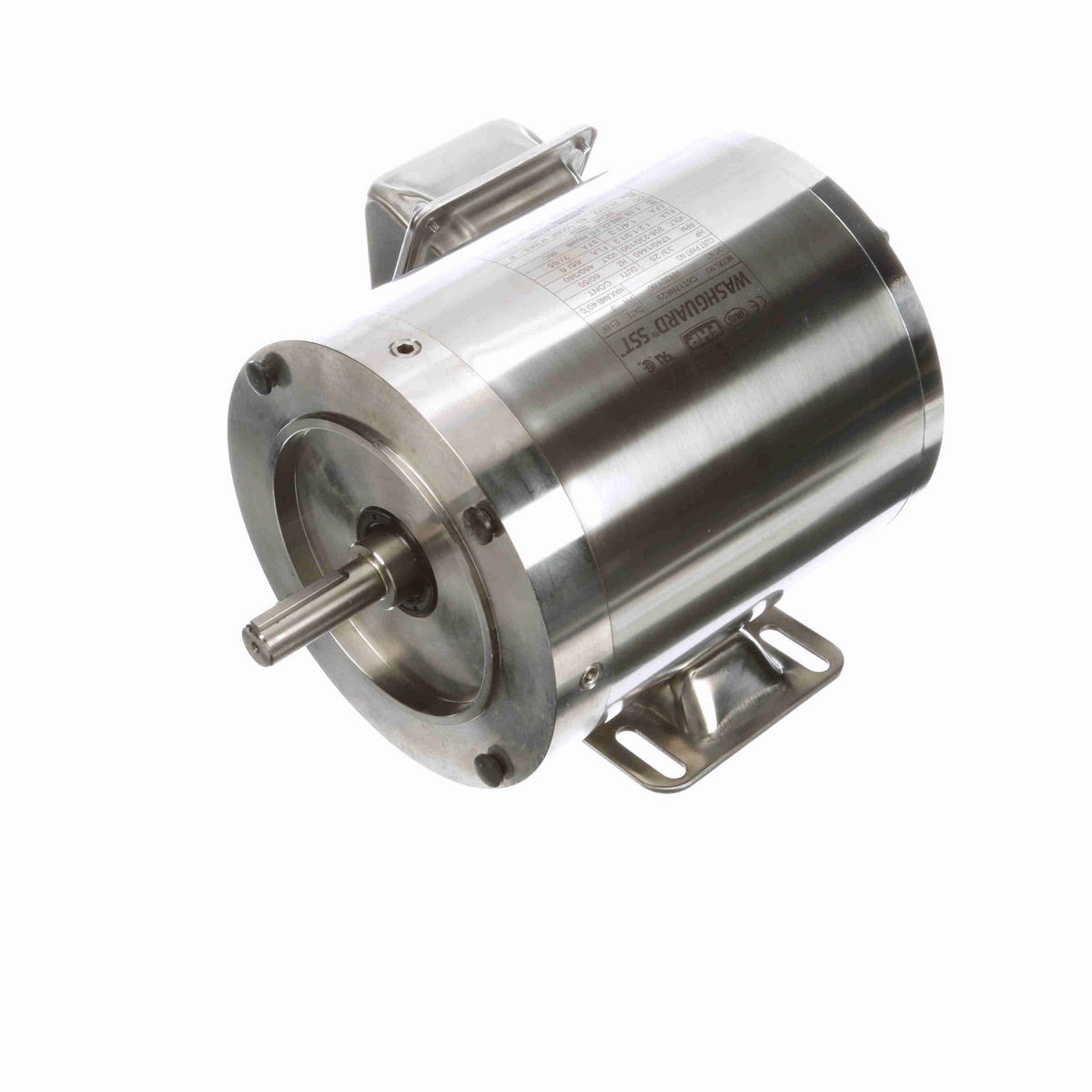 LEESON SST Duck™ General Purpose Motor, 0.33 & 0.25 HP, 3 Ph, 60 & 50 Hz, 230/460 & 190/380 V, 1800 & 1500 RPM, 56C Frame, TENV - 191201.00