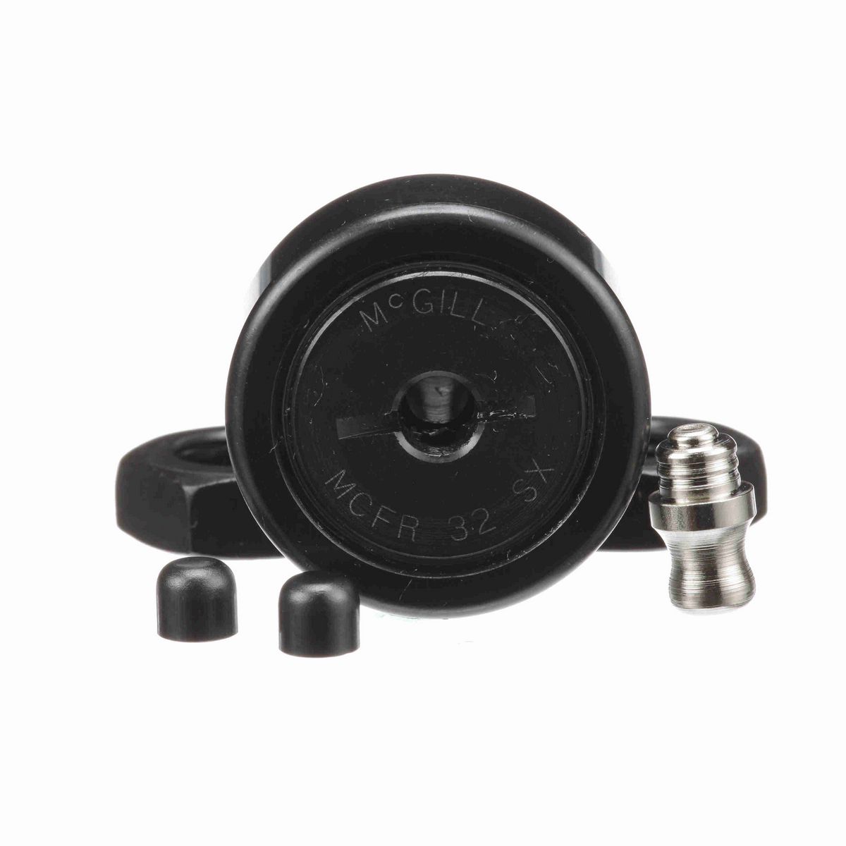 Опорный ролик с цапфой McGill CAMROL MCFR 32 SX, цилиндрический, с уплотнением, со шлицем под отвёртку, метрический